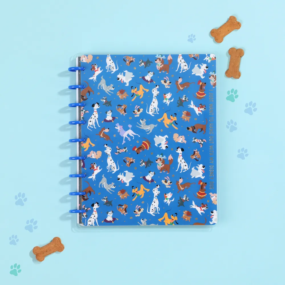 Disney Dogs - Dotted Lined Classic Notebook - 60 Sheets