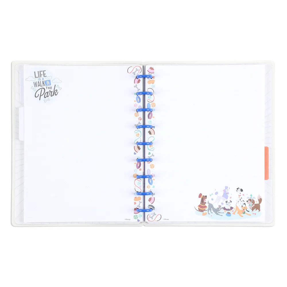 Disney Dogs - Dotted Lined Classic Notebook - 60 Sheets