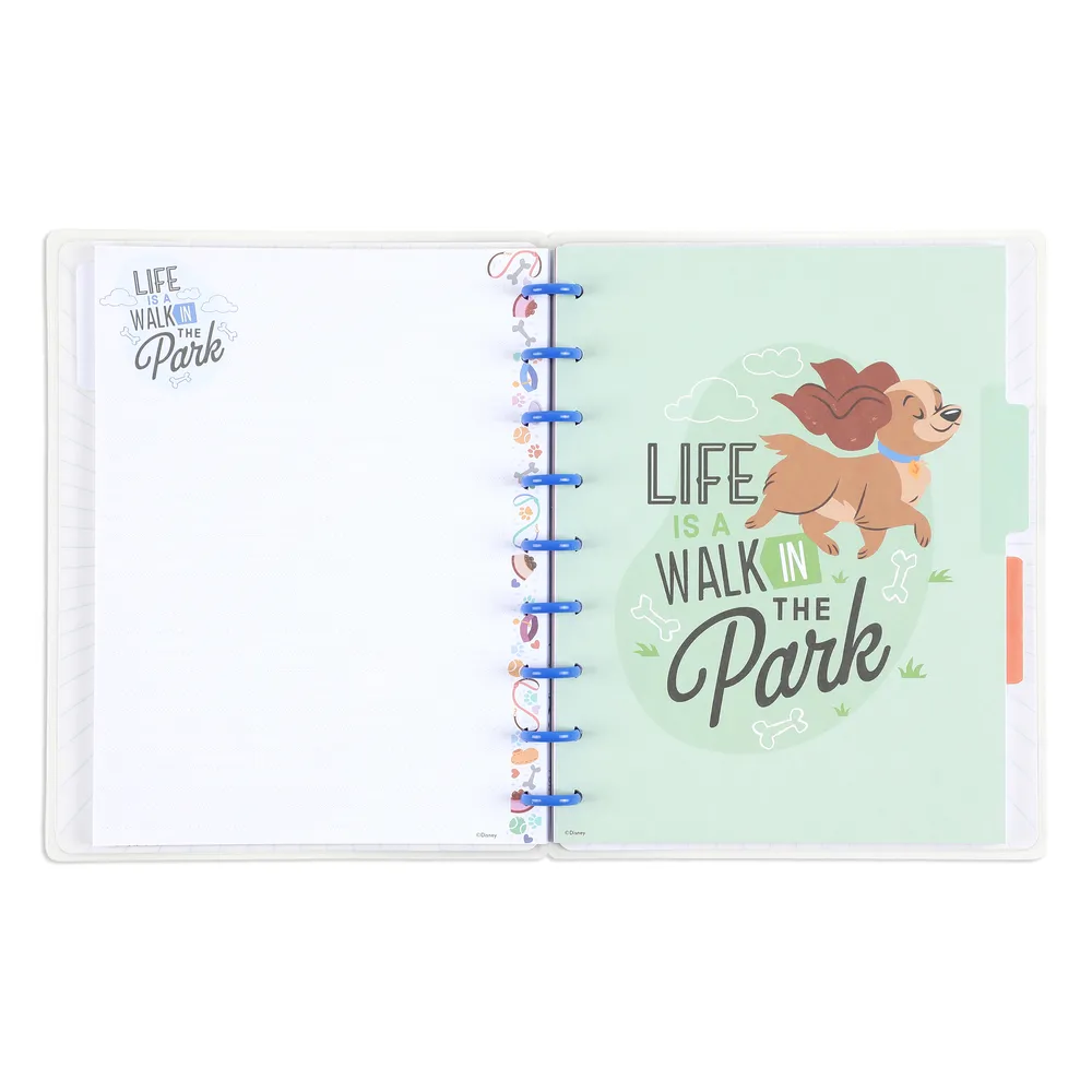 Disney Dogs - Dotted Lined Classic Notebook - 60 Sheets