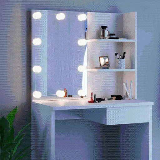 Dressing Table Vanity Desk Makeup Mirror Lights - SHI13AN