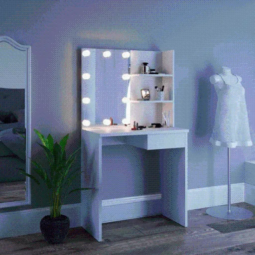 Dressing Table Vanity Desk Makeup Mirror Lights - SHI13AN