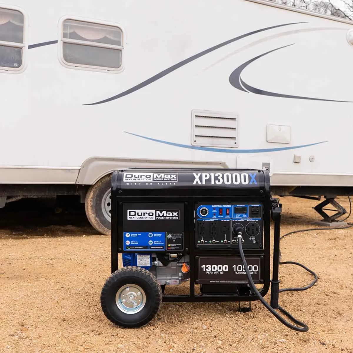 DuroMax XP13000X Portable Gasoline Generator w/ CO Alert | 13,000 Watts