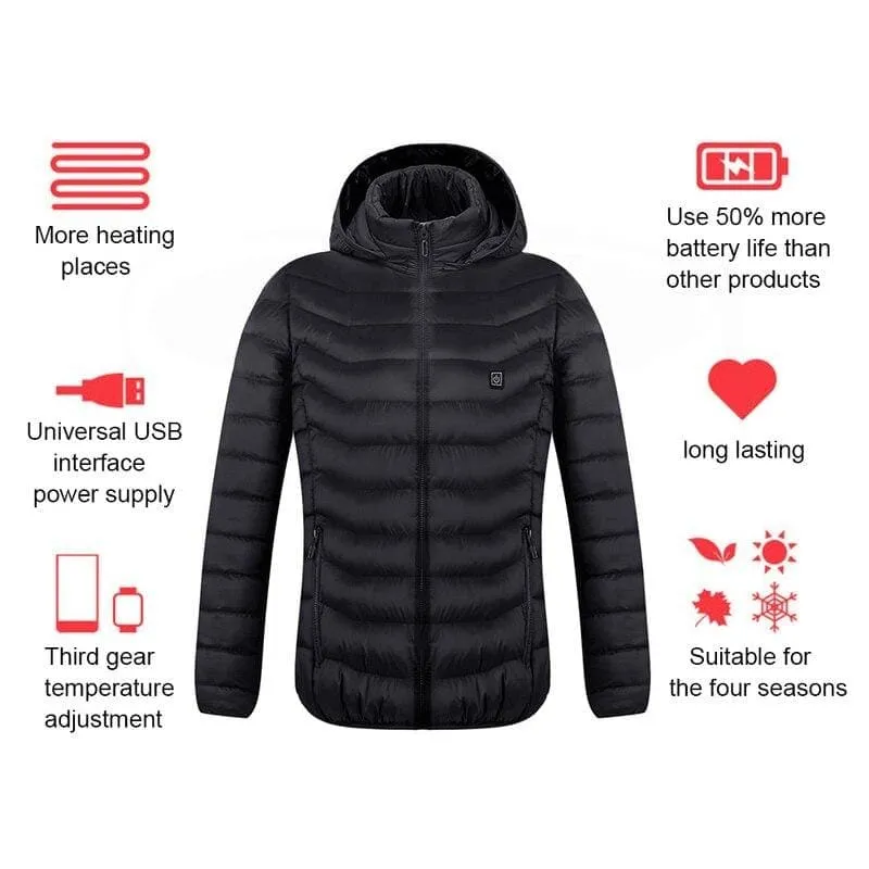 Electric Heated Jacket Vest Womens Mens