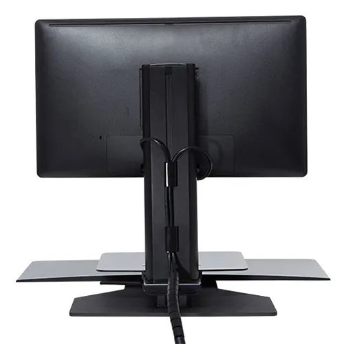 ERGOWORKS - S2S001-BB-AU - UPRITE ERGO Single Monitor Sit2Stand Workstation (Black-Black)