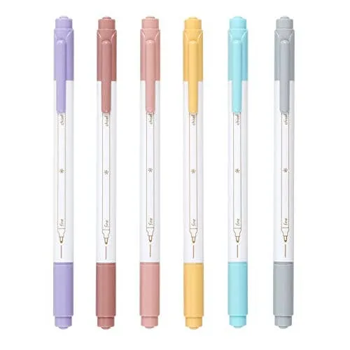 Erin Condren Focused Sunset Dual-Tip Marker 6-pack