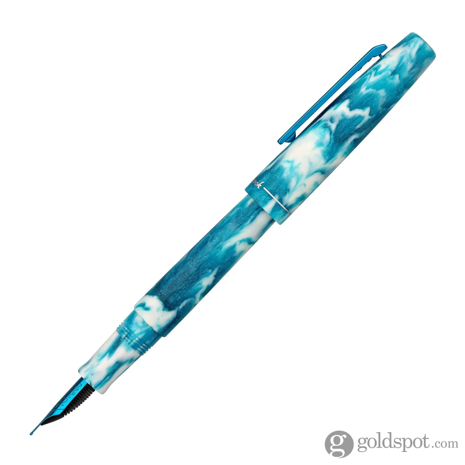 Esterbrook Camden Northern Lights Fountain Pen in Manitoba Blue