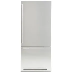 Fhiaba 36-inch, 19.6 cu.ft. Built-in Bottom Freezer Refrigerator with Interior Ice Maker FK36BI-RS1