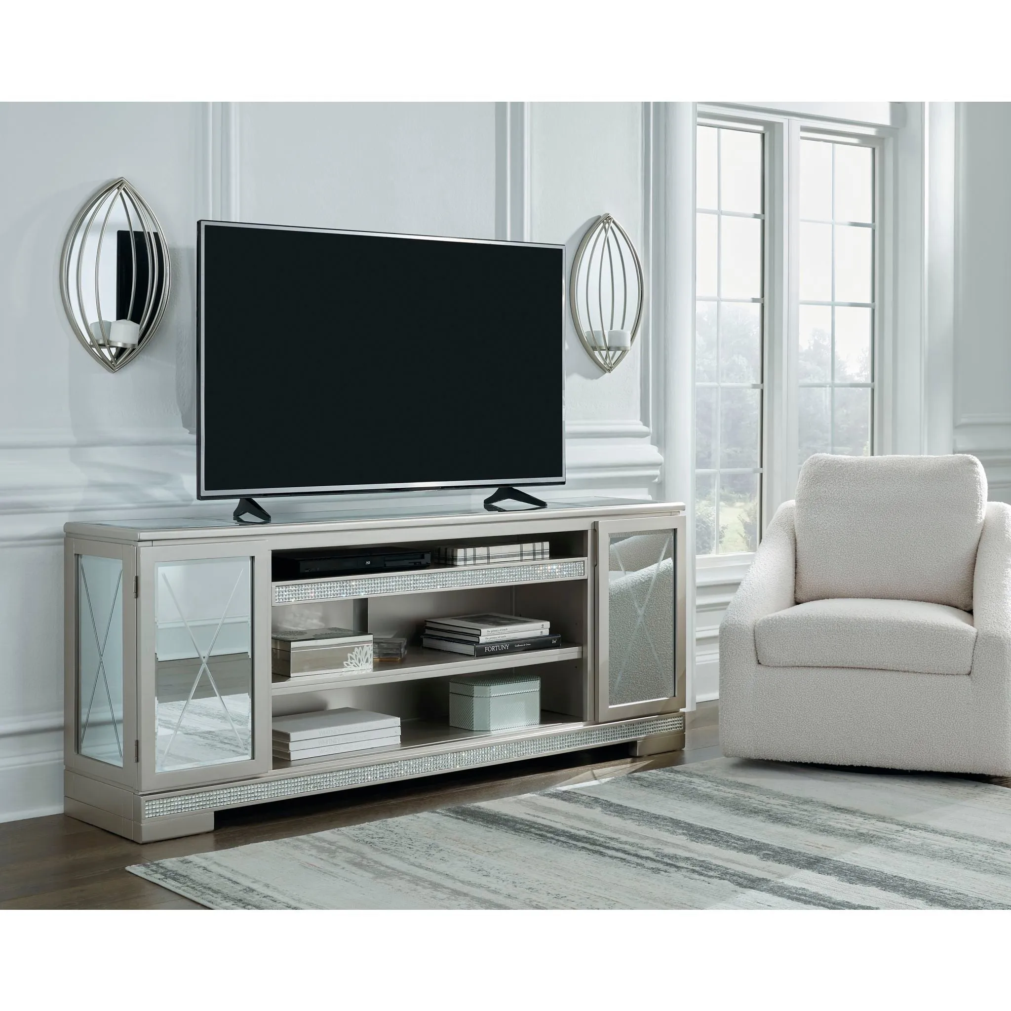 Flamory TV Stand