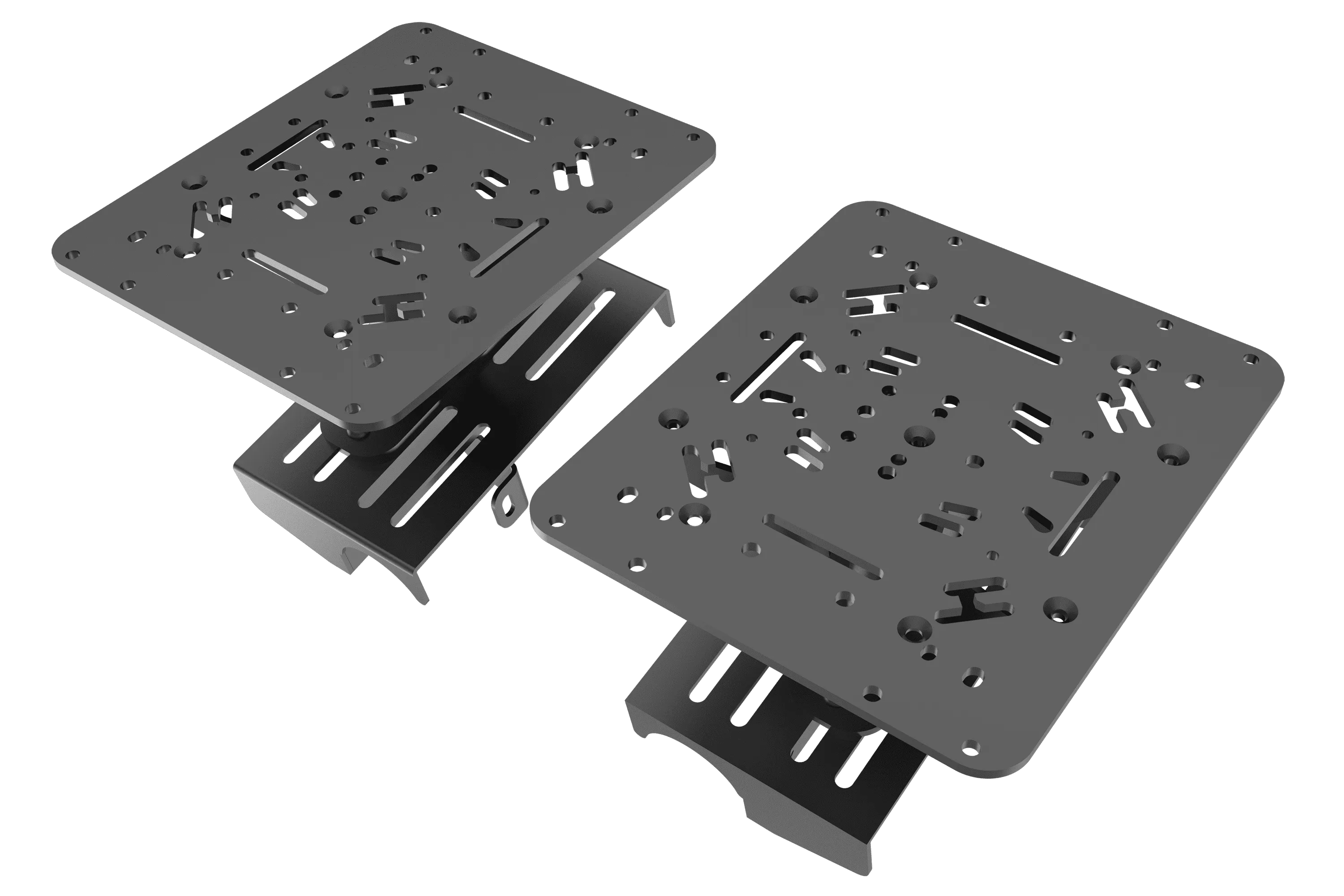 FLIGHT SIMULATOR MOUNTS - LEFT AND RIGHT SET FOR ALPINE RACING TRX