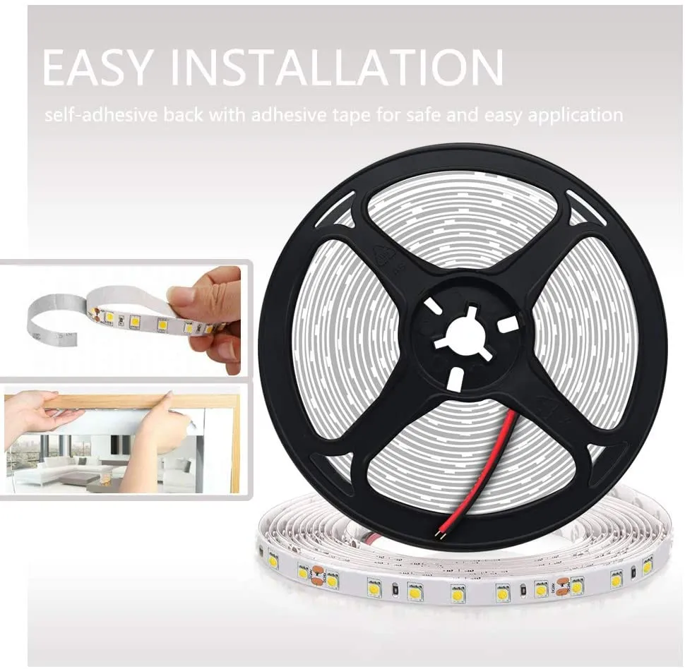 FluxTech - IP20 High Power Warm White Colour Strip Light - Low Voltage