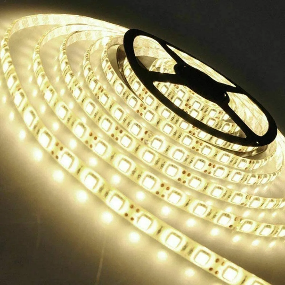 FluxTech - IP20 High Power Warm White Colour Strip Light - Low Voltage