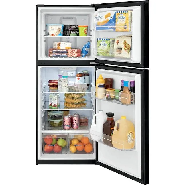 Frigidaire 10.1 Cu. Ft. Black Top Freezer Apartment-Size Refrigerator