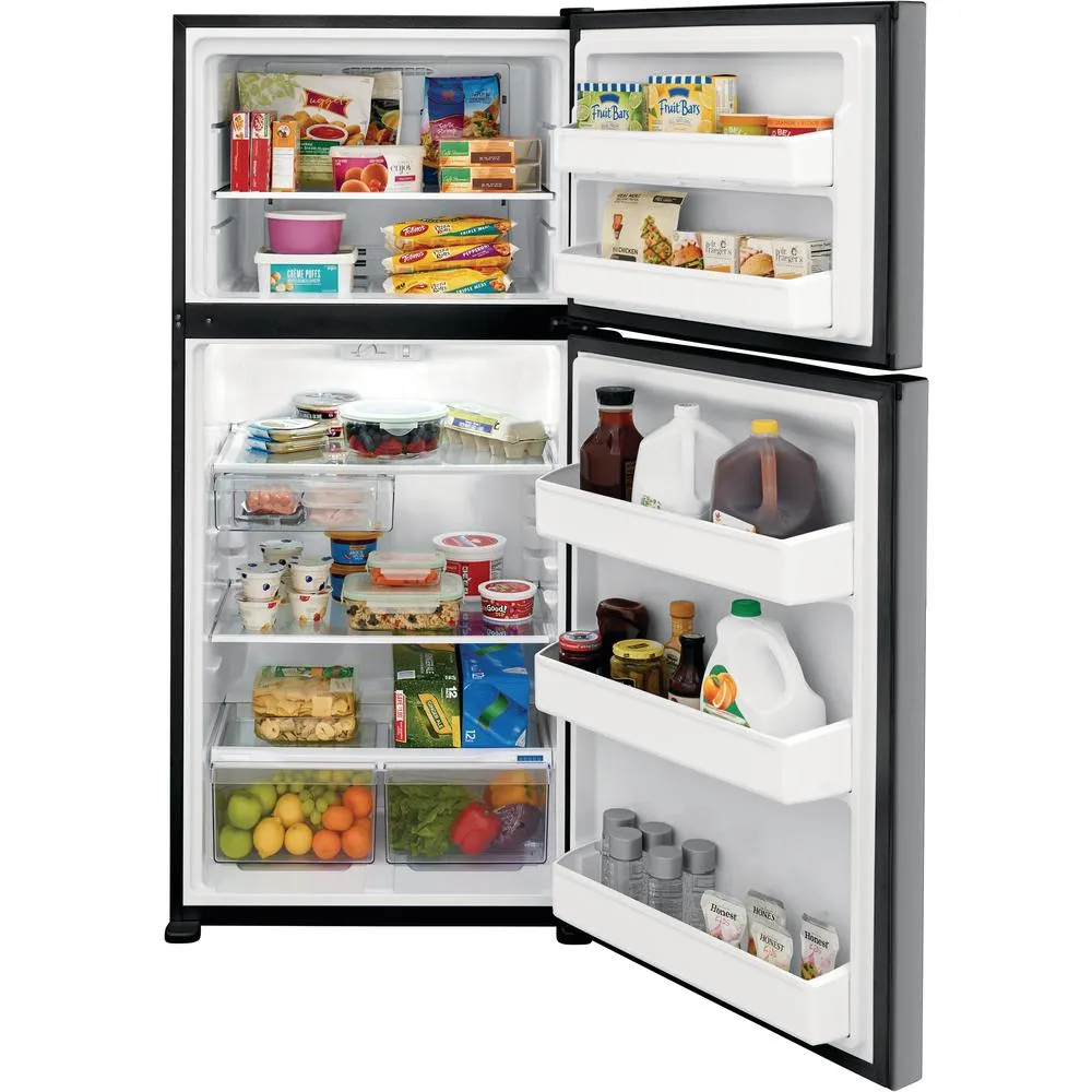 Frigidaire - 18.3 cu. ft. Top Freezer Refrigerator - Silver