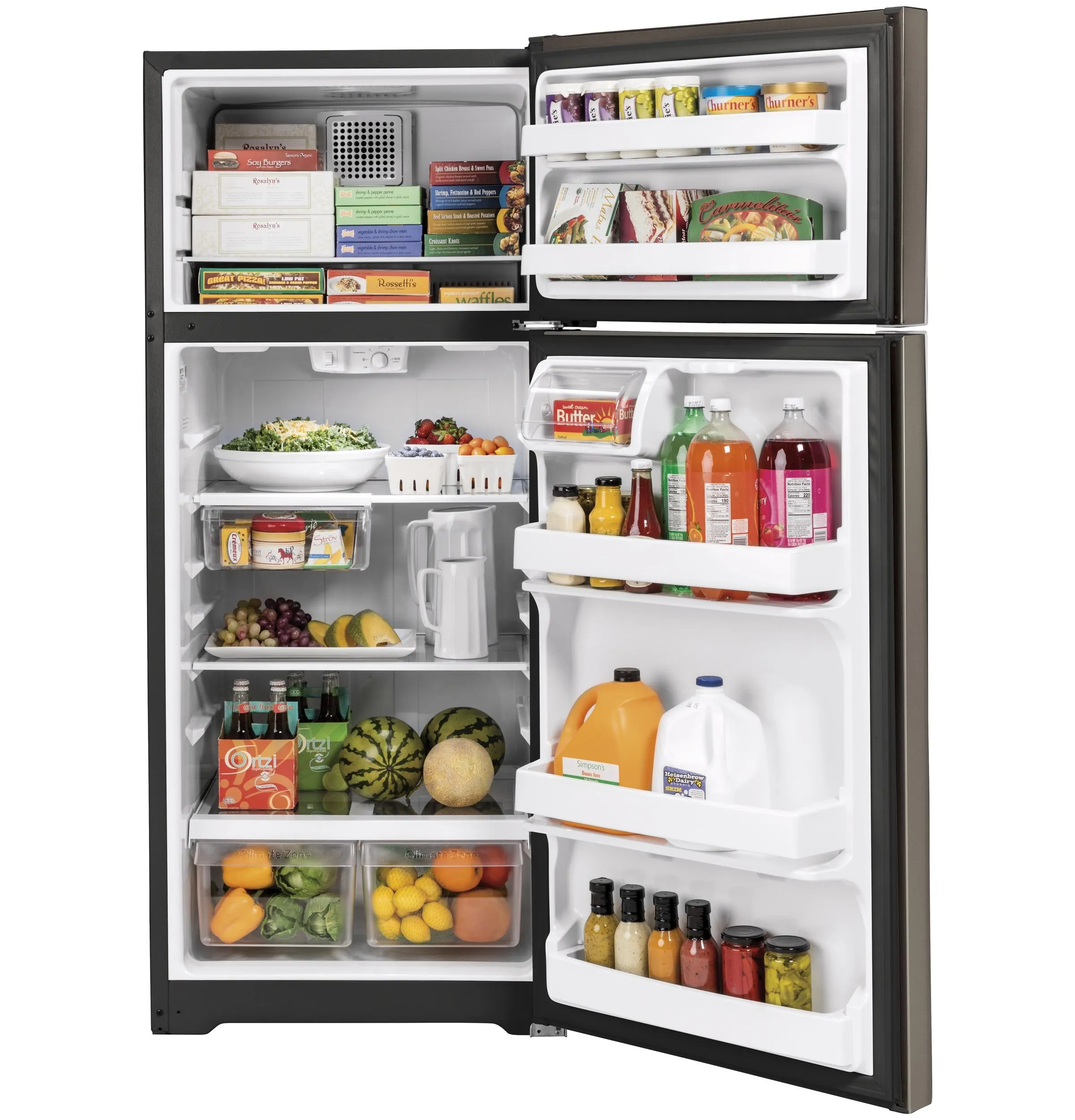 GE® 17.5 Cu. Ft. Top-Freezer Refrigerator