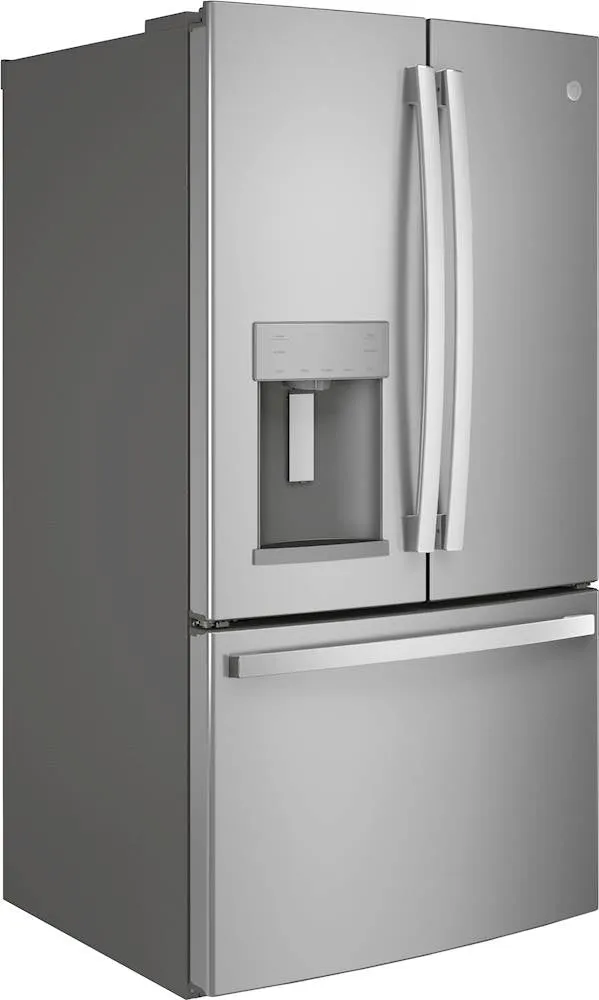 GE - ENERGY STAR® 27.7 Cu. Ft. French-Door Refrigerator - Stainless steel