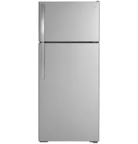 GIE18GSNRSS GE® ENERGY STAR® 17.5 Cu. Ft. Top-Freezer Refrigerator