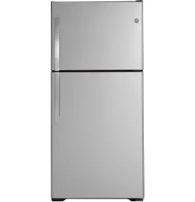 GIE19JSNRSS GE® ENERGY STAR® 19.2 Cu. Ft. Top-Freezer Refrigerator