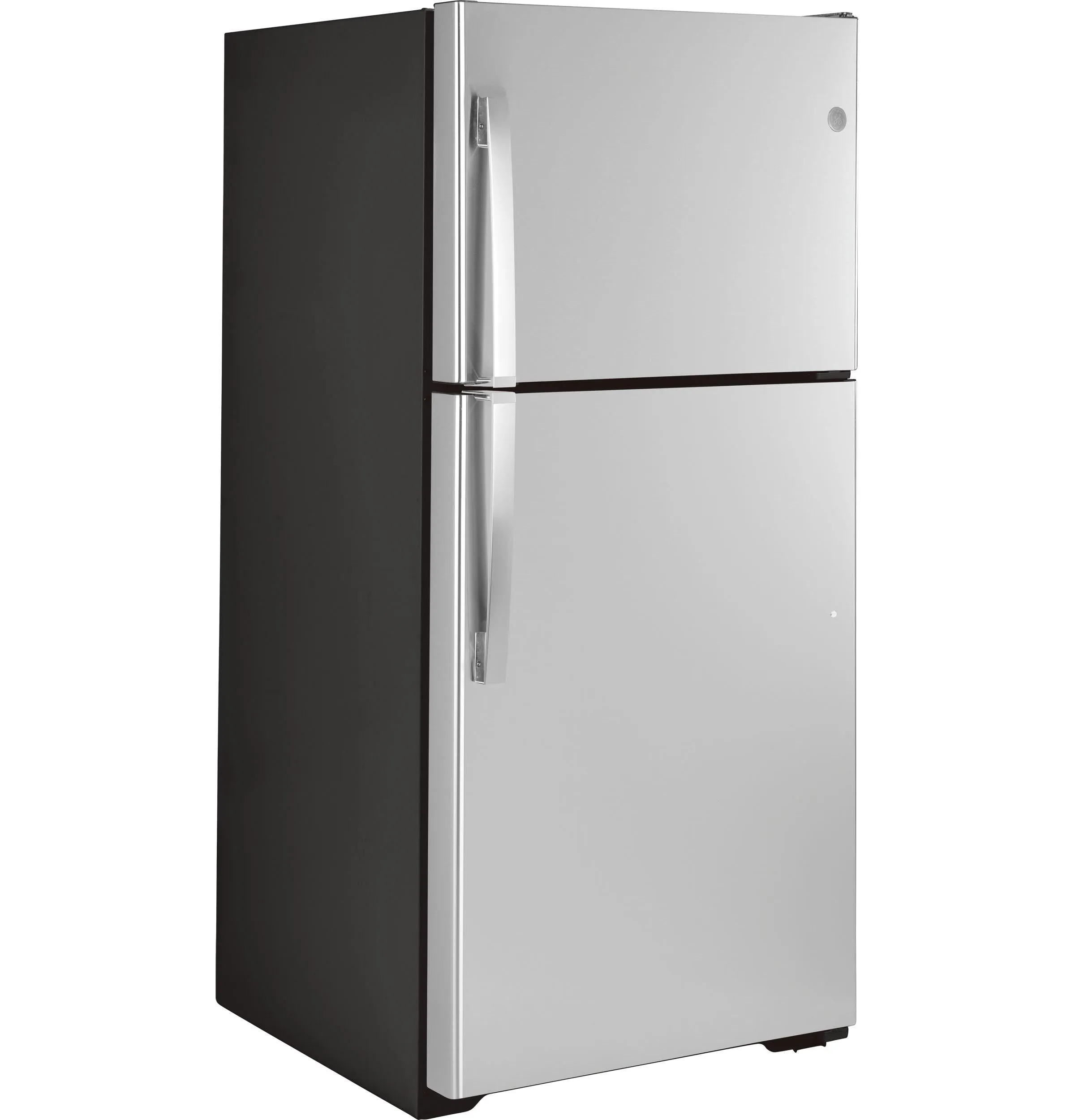 GIE19JSNRSS GE® ENERGY STAR® 19.2 Cu. Ft. Top-Freezer Refrigerator