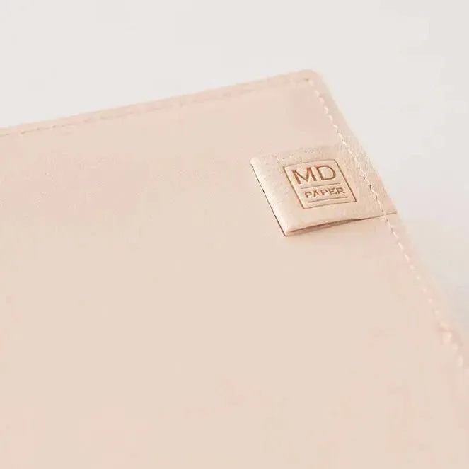 Goat Leather Cover for MD Notebook (A5 Square)