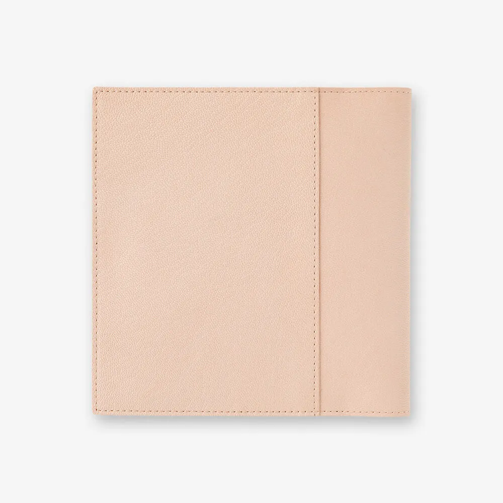 Goat Leather Cover for MD Notebook (A5 Square)