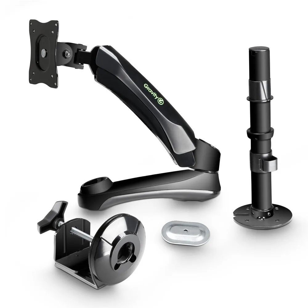 Gravity GR-GSA6131B Monitor Mount, Tabletop-Mount Swivel Arm