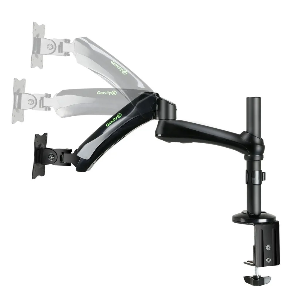 Gravity GR-GSA6131B Monitor Mount, Tabletop-Mount Swivel Arm