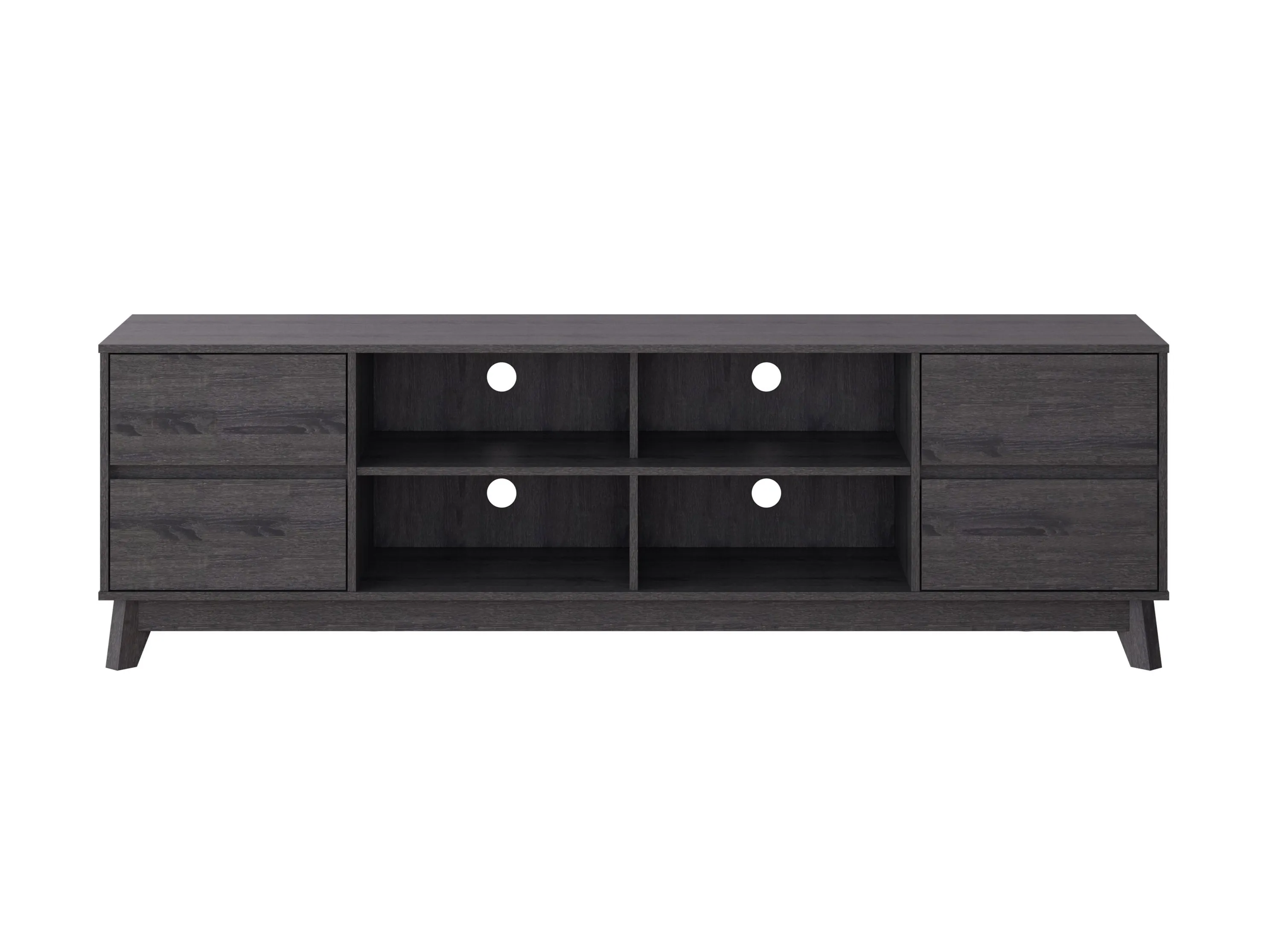 Grey Modern TV Stand, TVs up to 85"