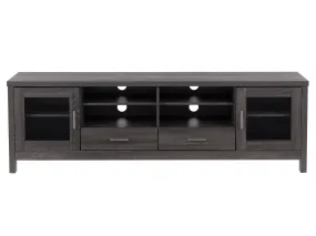 Grey Wood TV Stand, TVs up to 80"