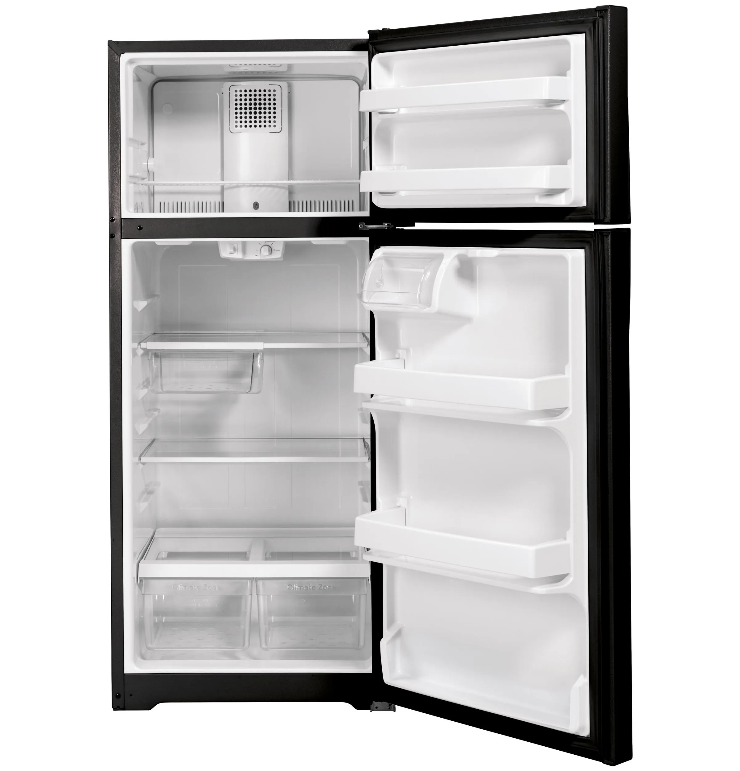 GTE17GTNRBB GE® ENERGY STAR® 16.6 Cu. Ft. Top-Freezer Refrigerator