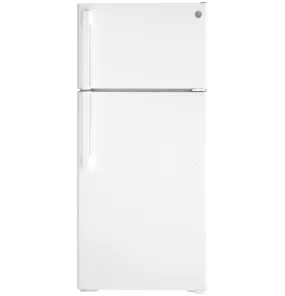 GTE17GTNRWW GE® ENERGY STAR® 16.6 Cu. Ft. Top-Freezer Refrigerator