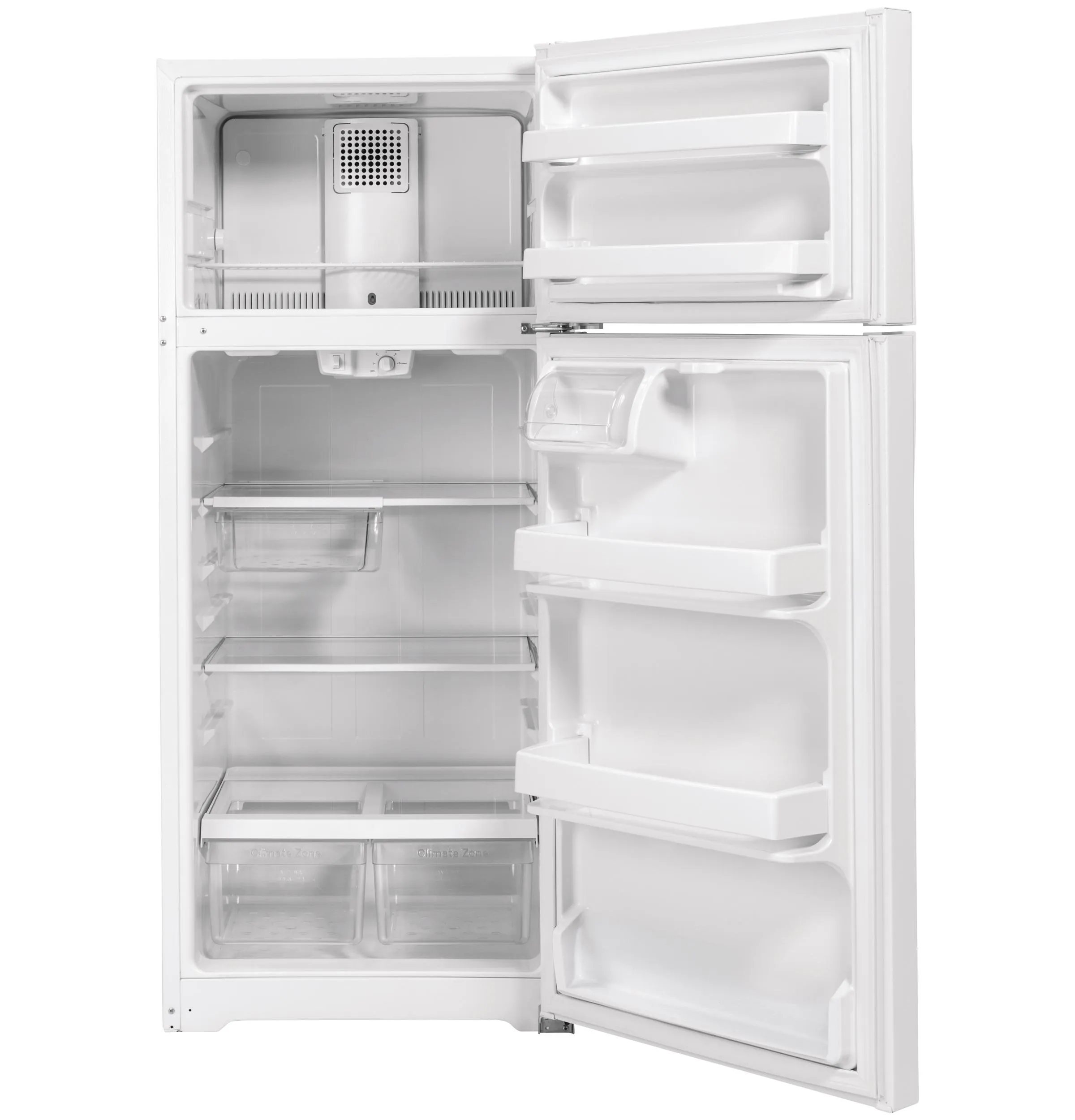 GTE17GTNRWW GE® ENERGY STAR® 16.6 Cu. Ft. Top-Freezer Refrigerator