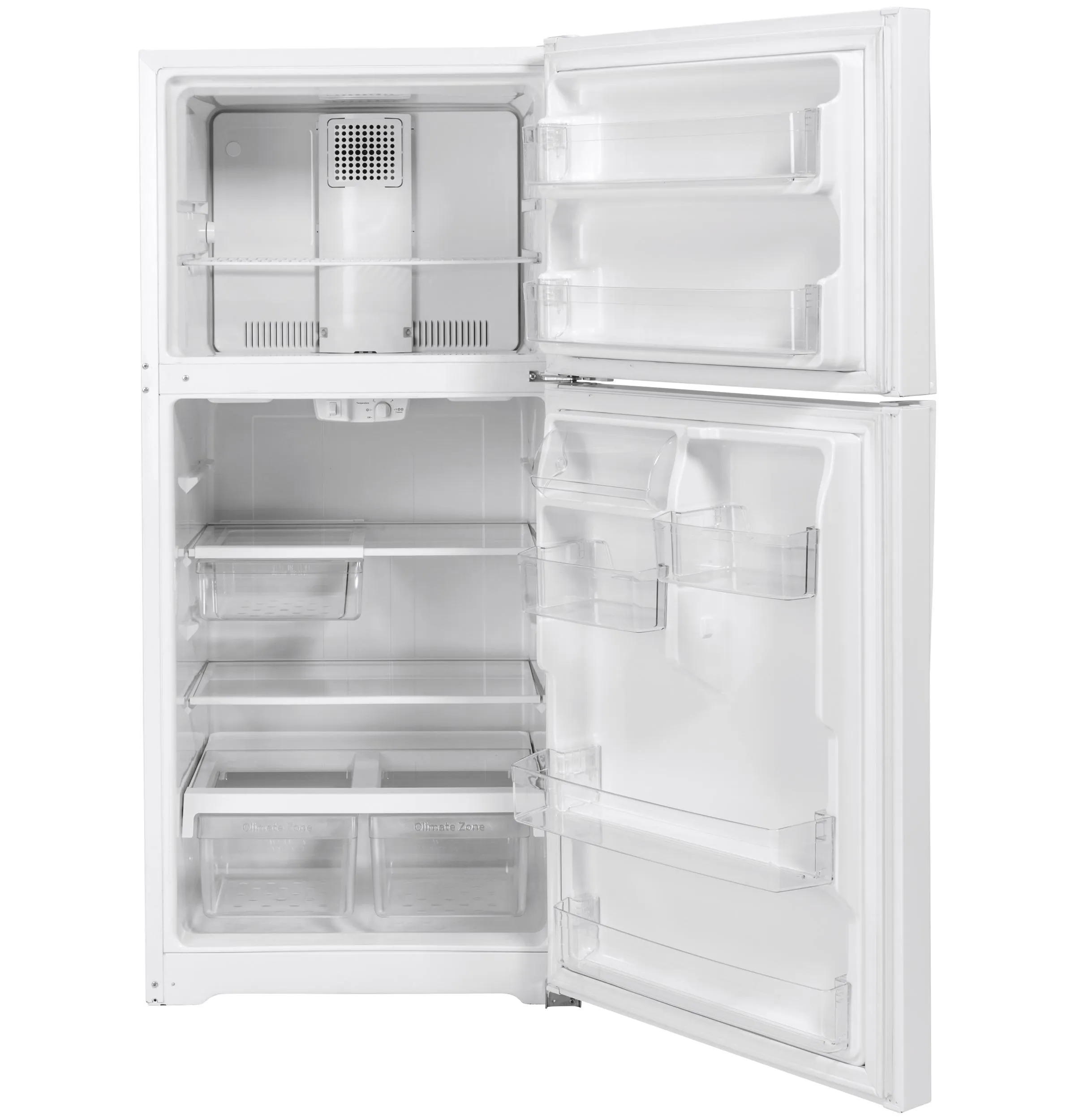 GTE19JTNRWW GE® ENERGY STAR® 19.2 Cu. Ft. Top-Freezer Refrigerator