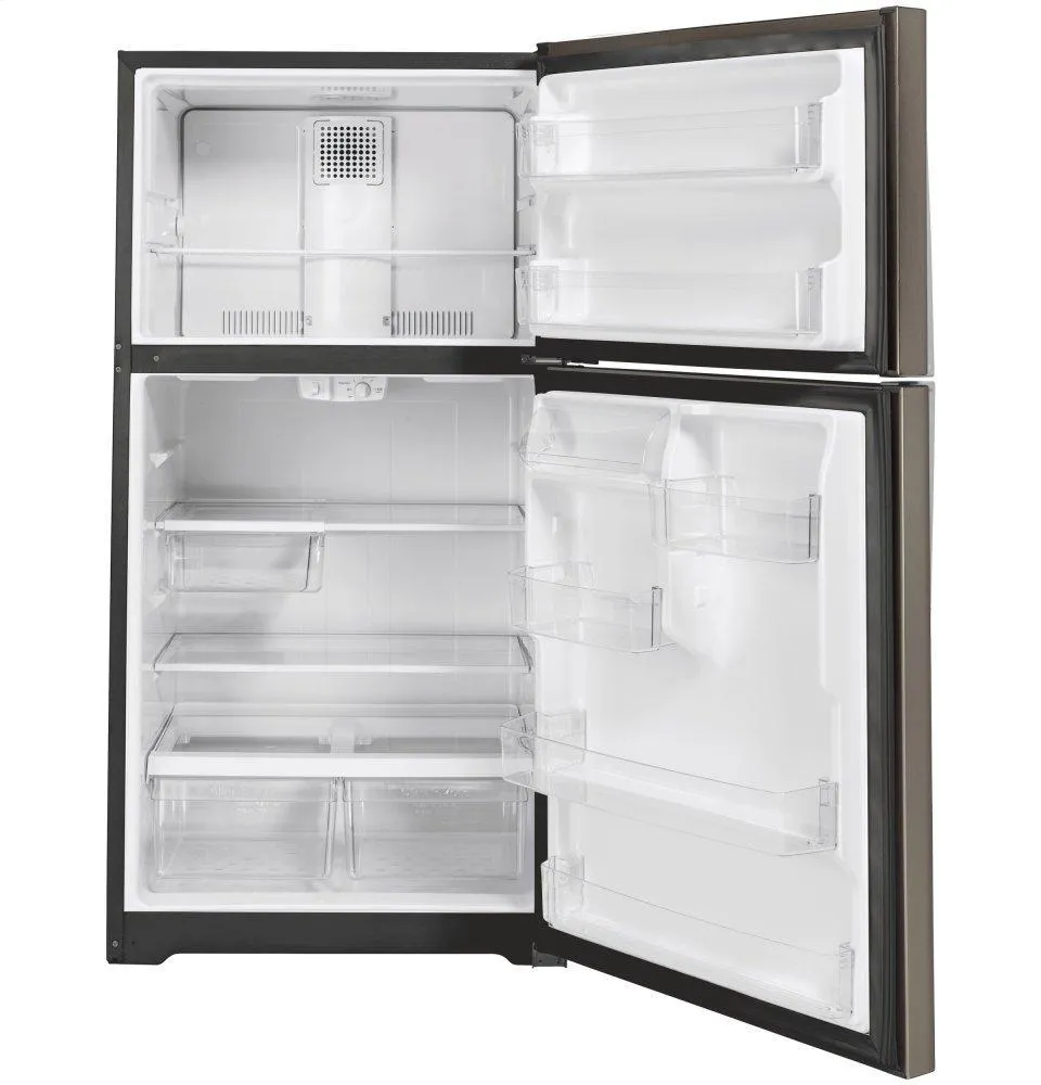 GTE22JMNRES GE® ENERGY STAR® 21.9 Cu. Ft. Top-Freezer Refrigerator