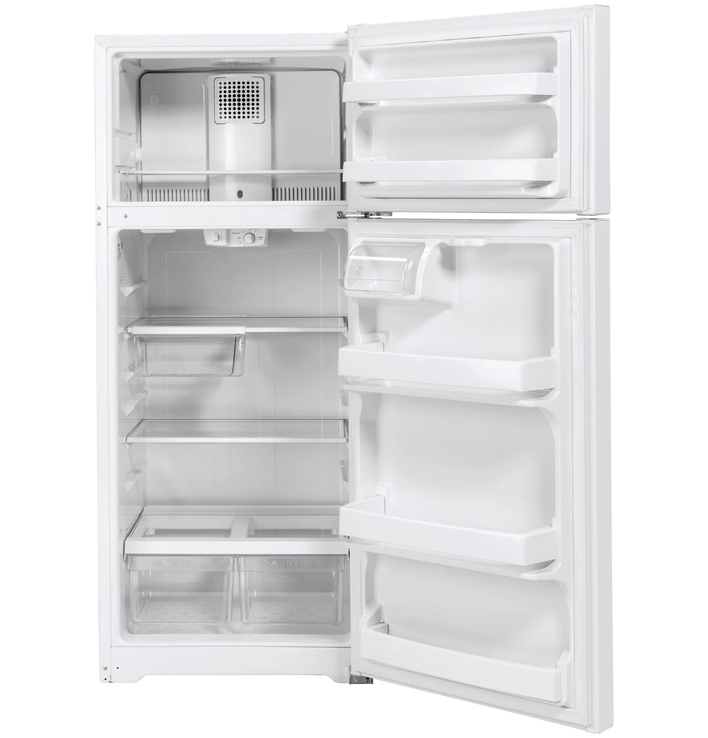 GTS18HGNRWW GE® 17.5 Cu. Ft. Top-Freezer Refrigerator