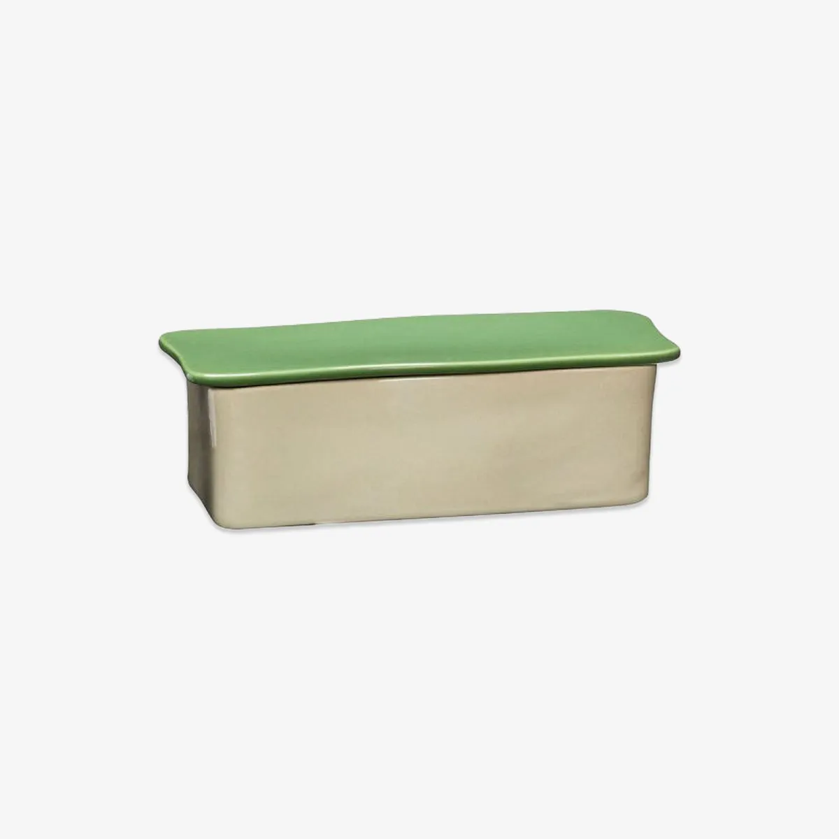 HÜBSCH AMARE DESK ORGANISER // SAND GREEN