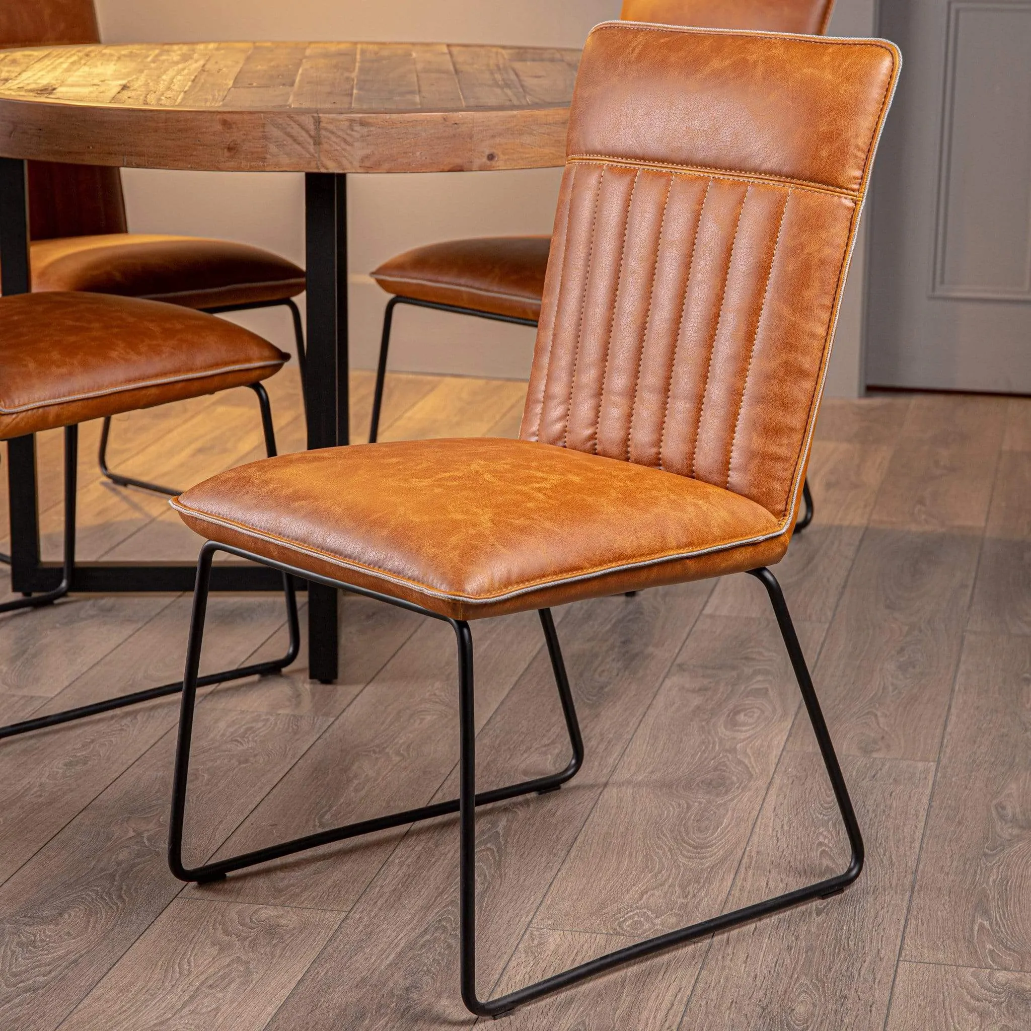 Hooper Tan Dining Chair