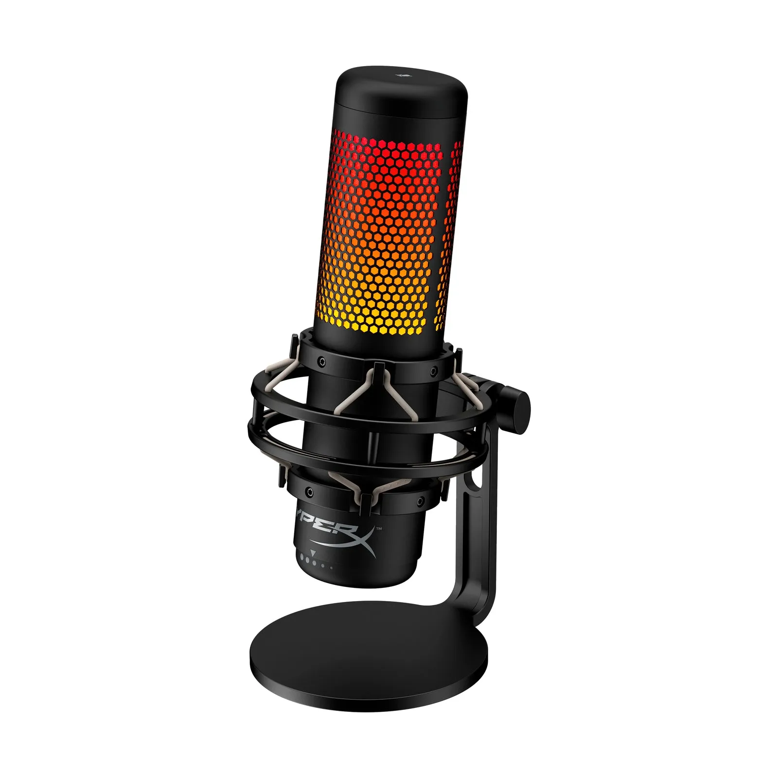 HyperX QuadCast S - USB Microphone - RGB Lighting