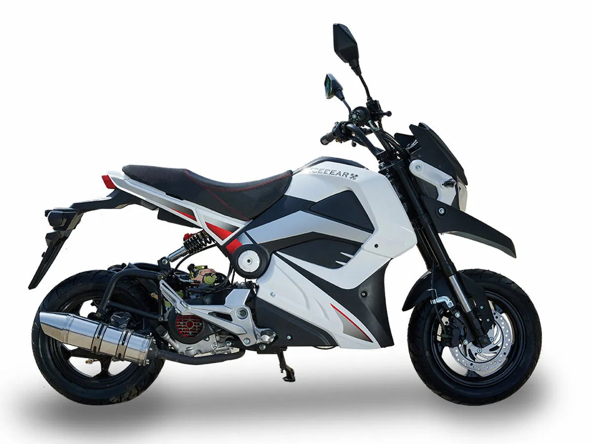 Ice Bear Evader M5, 50cc. automatic trans, full light package, telescoping front forks, electric start