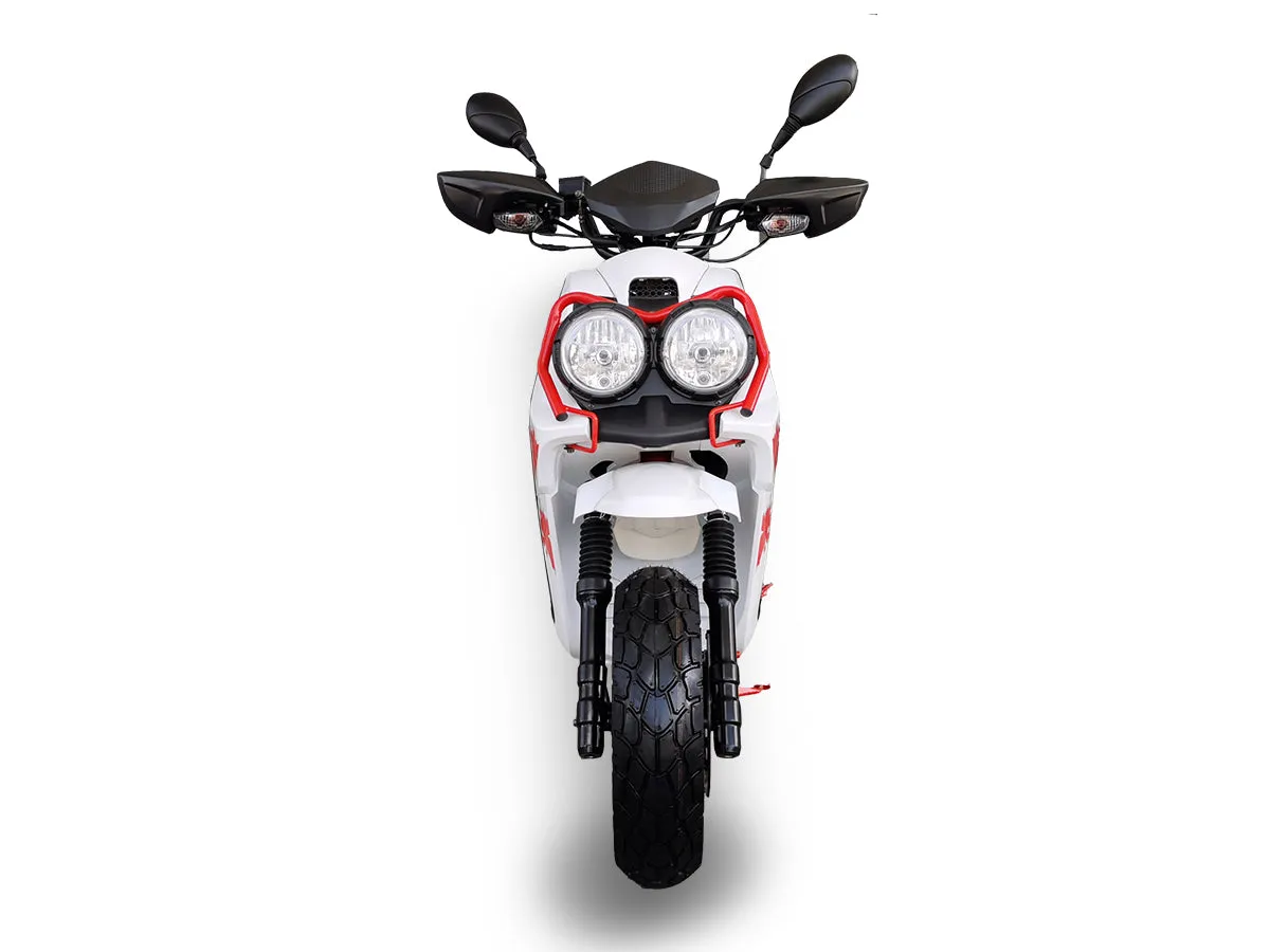 Ice Bear PMZ 150-10 Malibu 150cc fully automatic, 5 spoke Rims, Electric Start, LED Light package. CA Legal