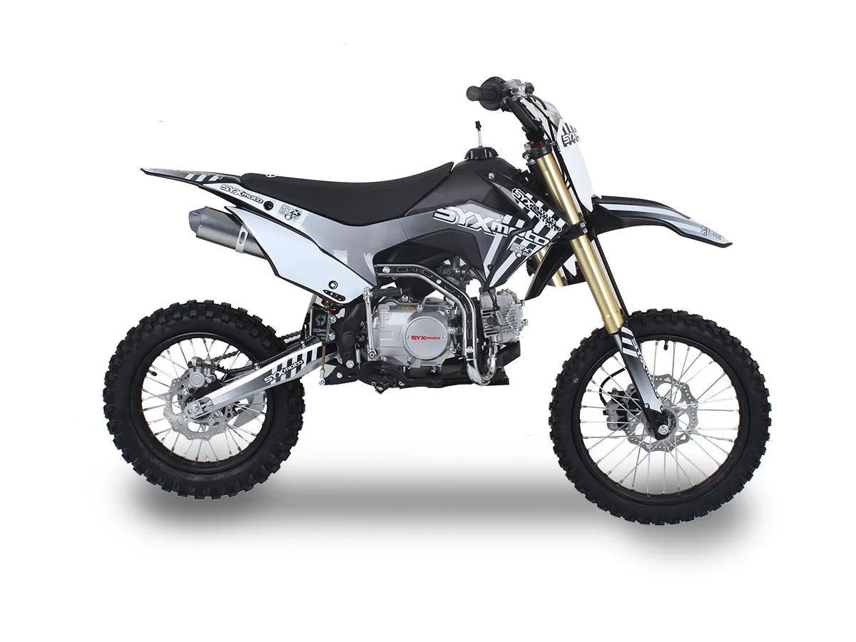 Ice Bear Whip 125 Pit/dirt Bike, Kick Start, 4 Speed Manual Trans, 17 inch front tire, 33 inch seat height  (Special Price 2022 Model)