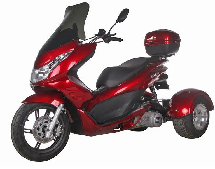 Icebear Q6 150cc Trike PST150-17, Automatic, Full Wind Screen, Locking Trunk, Electric Start