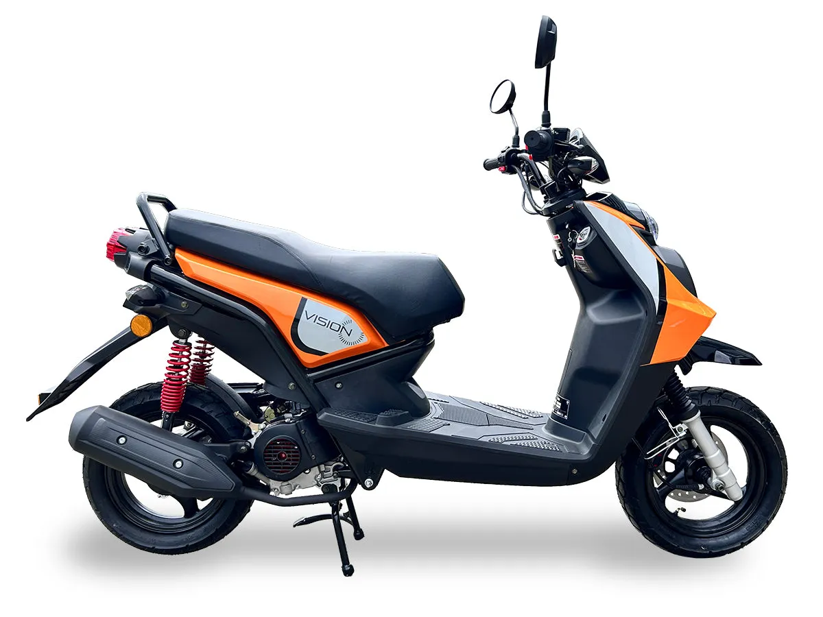 Icebear Vision PMZ 150-17 150cc Scooter. 12 inch rims, automatic trans, electric start, CA Legal