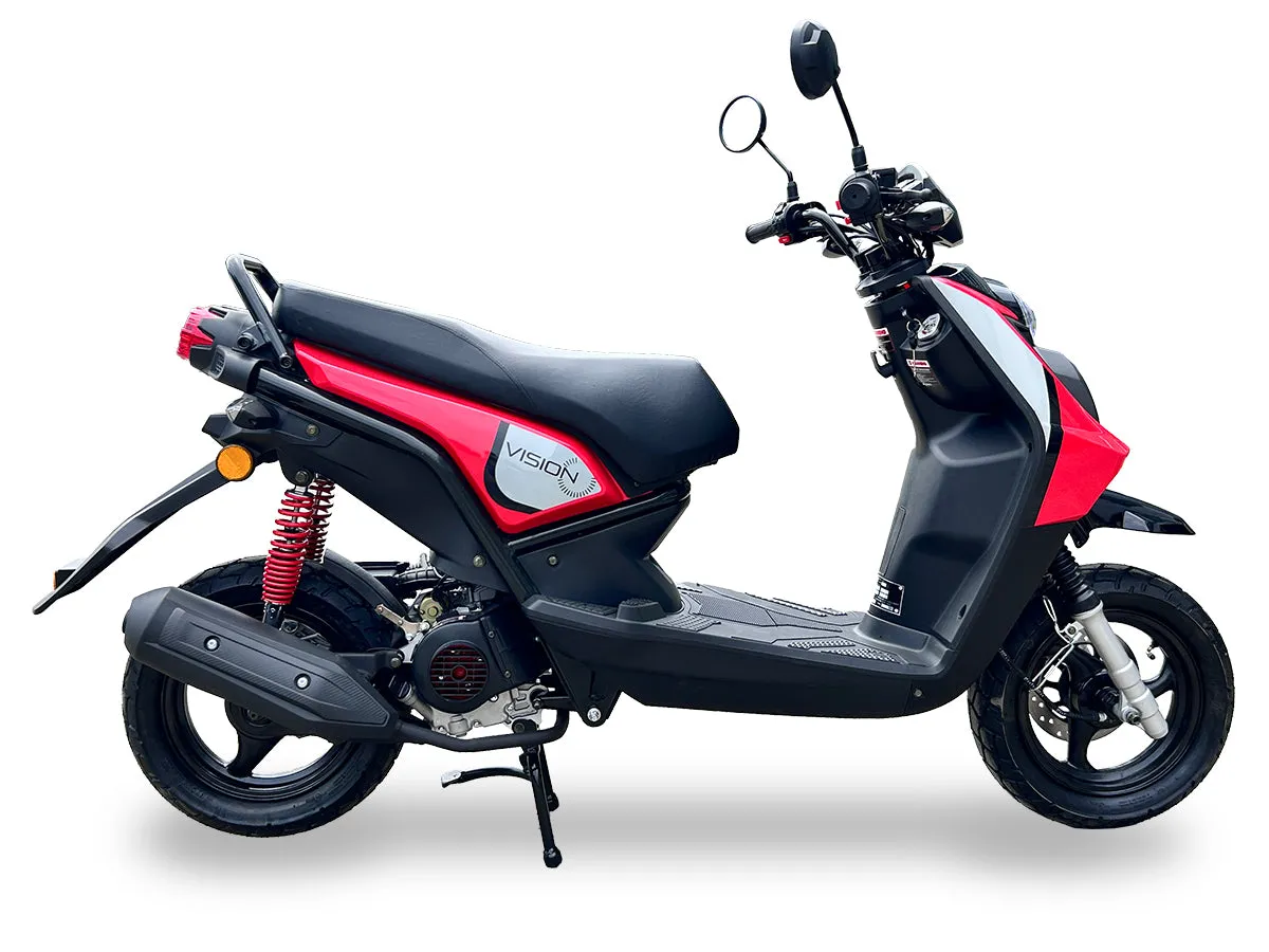 Icebear Vision PMZ 150-17 150cc Scooter. 12 inch rims, automatic trans, electric start, CA Legal