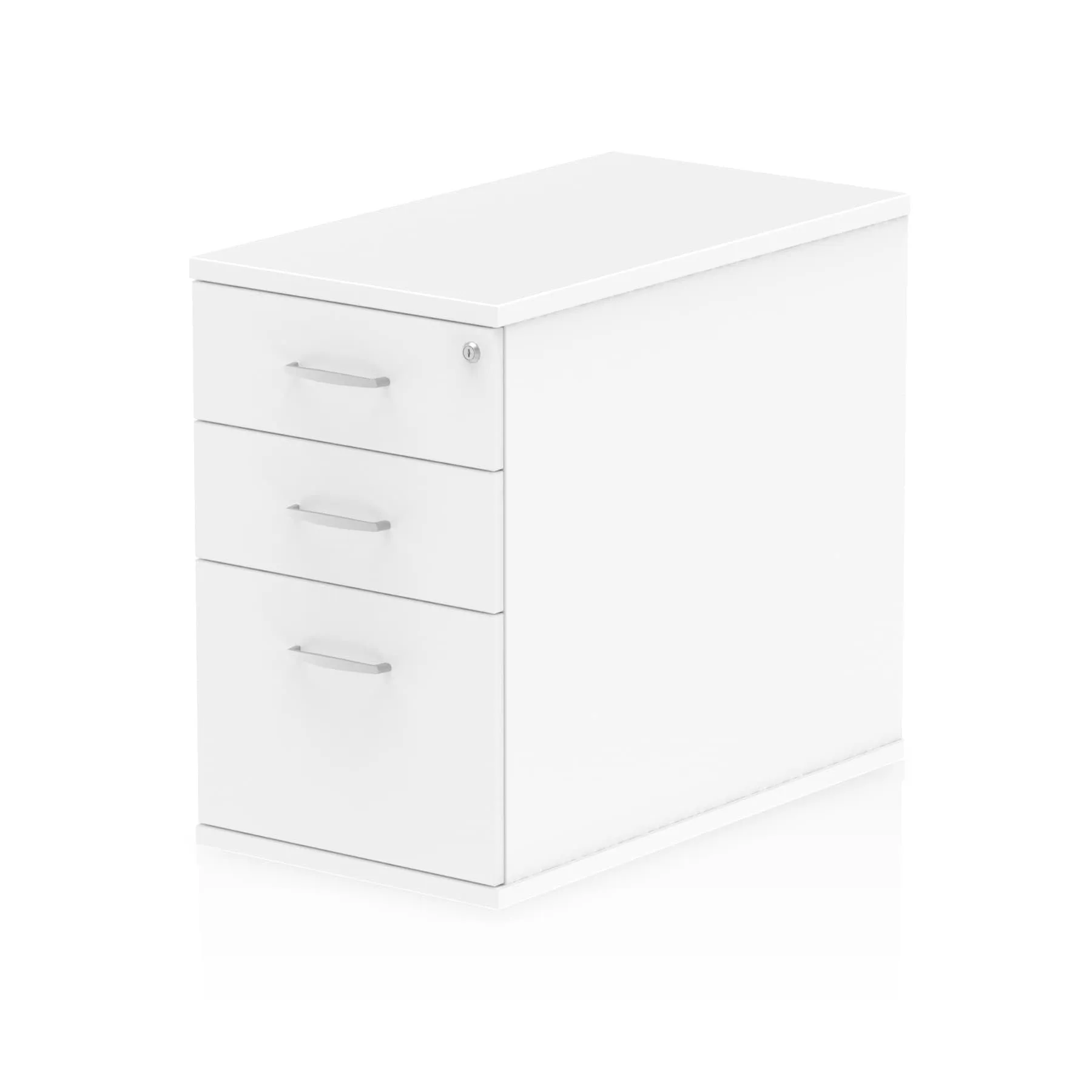 Impulse Desk High Pedestal - 3 Lockable Drawers, MFC Material, 430x600/800x730mm, 25mm Thickness, 5-Year Guarantee