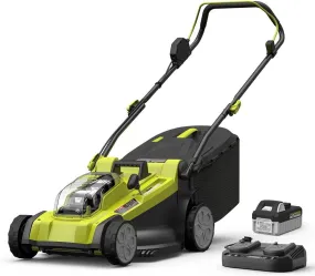 ionRUSH 48V Cordless Brushless Lawn Mower Kit with 4.0Ah Battery.