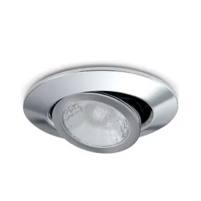 JCC V50 Tilt Colour Selectable Fire Rated LED Downlight - Chrome