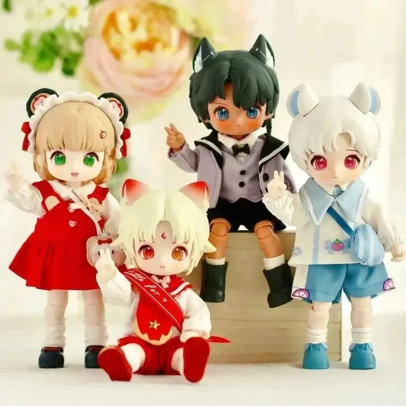 Kawaii Nagi Jointly Movable BJD Exchange Student Series | Anime Peripheral Action Figure | Model Garage Kit | Birthday Gifts