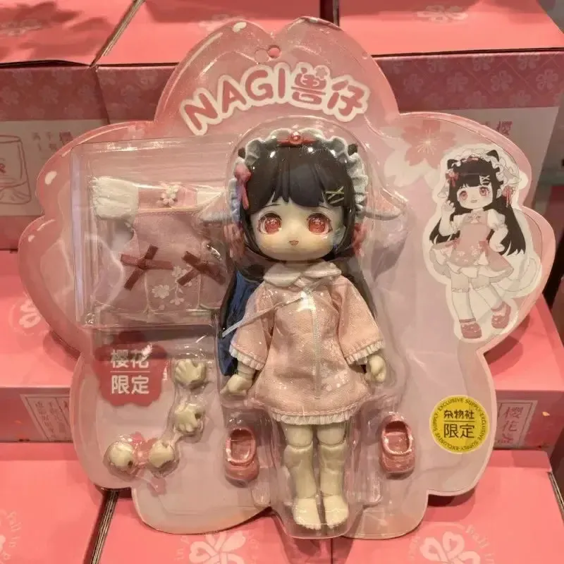 Kawaii Nagi Jointly Movable BJD Exchange Student Series | Anime Peripheral Action Figure | Model Garage Kit | Birthday Gifts