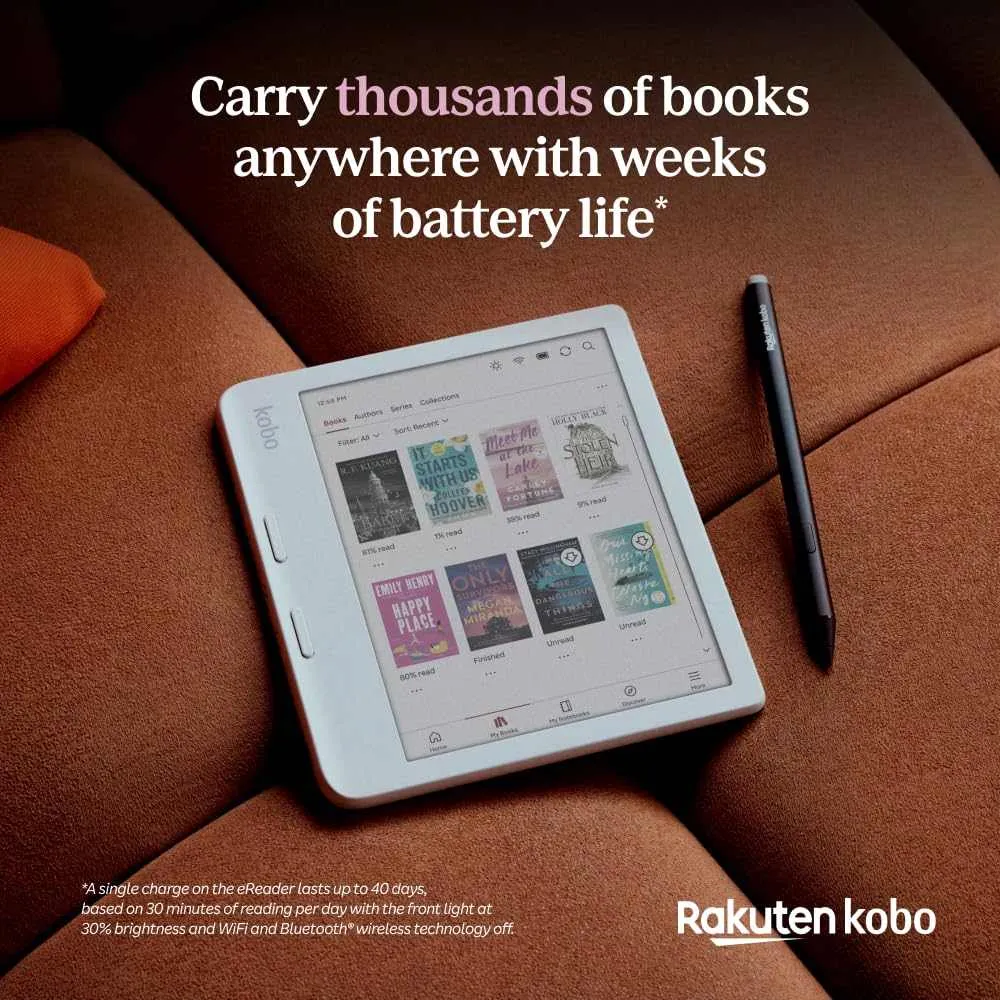 Kobo Libra Colour | eReader | 7” Glare-Free Colour E Ink Kaleido