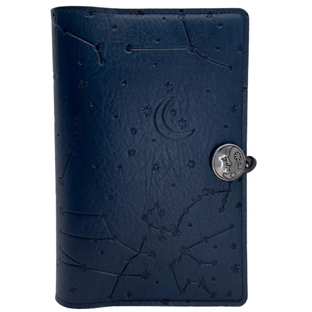 Leather Refillable Journal, Large, Constellations